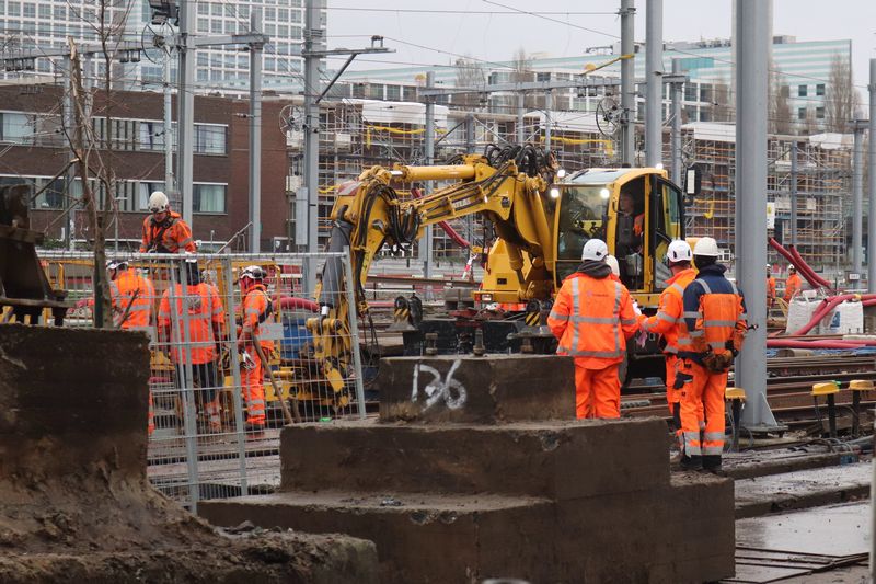 Werkzaamheden station Den Haag Centraal